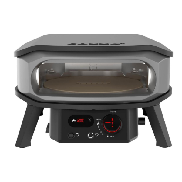 NEW COZZE 13" Pizza Gas Oven Premium Rotating Stone BUNDLE
