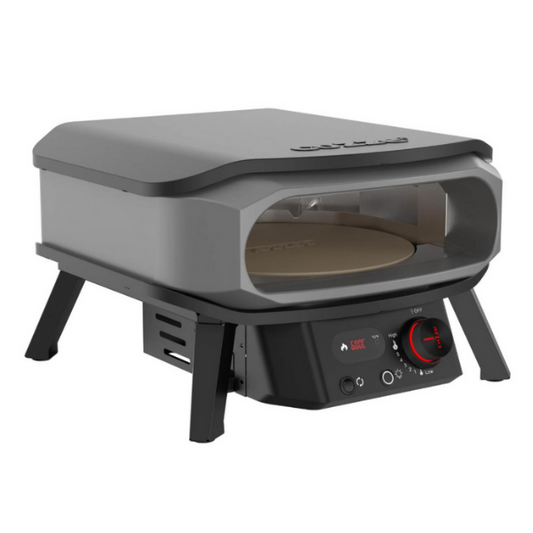 COZZE 13" Pizza Gas Oven Premium Rotating Stone - 2 Year Warranty
