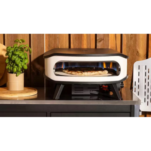 17" Pizza Oven Rotating Stone Gas – Even Cooking, Every Time