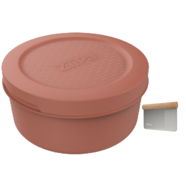 Spetina Dough Box 6pk - Terracotta & Pizza Dough Scraper Bundle