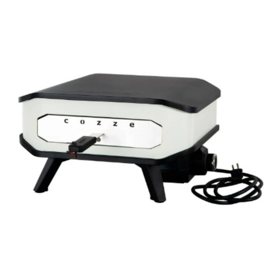 COZZE 13 inch Electric Pizza Oven - White