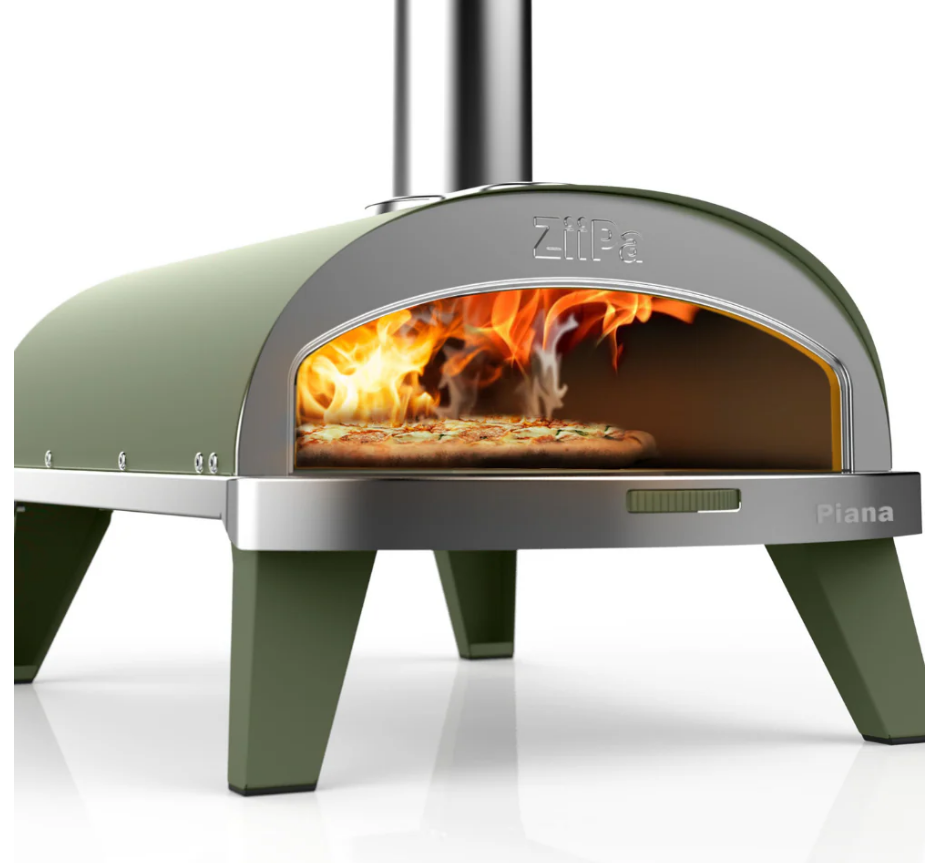 ZiiPa Piana Wood Pellet Pizza Oven with Rotating Stone - Eucalyptus