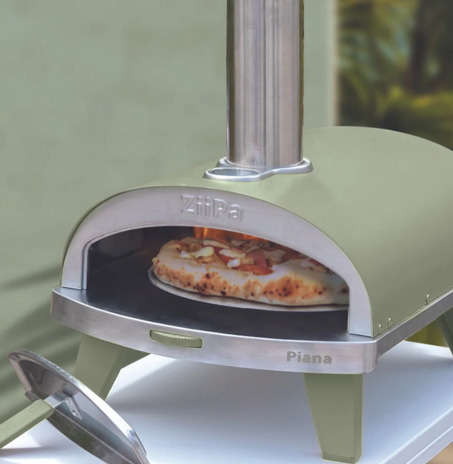 ZiiPa Piana Wood Pellet Pizza Oven with Rotating Stone - Eucalyptus
