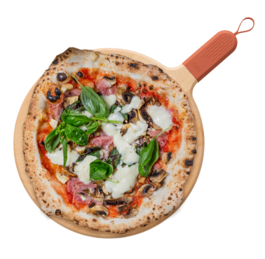 Sora Beech Pizza Serving Board 31cm - Terracotta