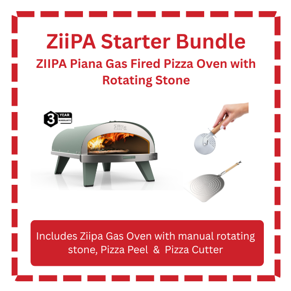 Ziipa Gas Oven Starter Bundle - 3 Year Warranty